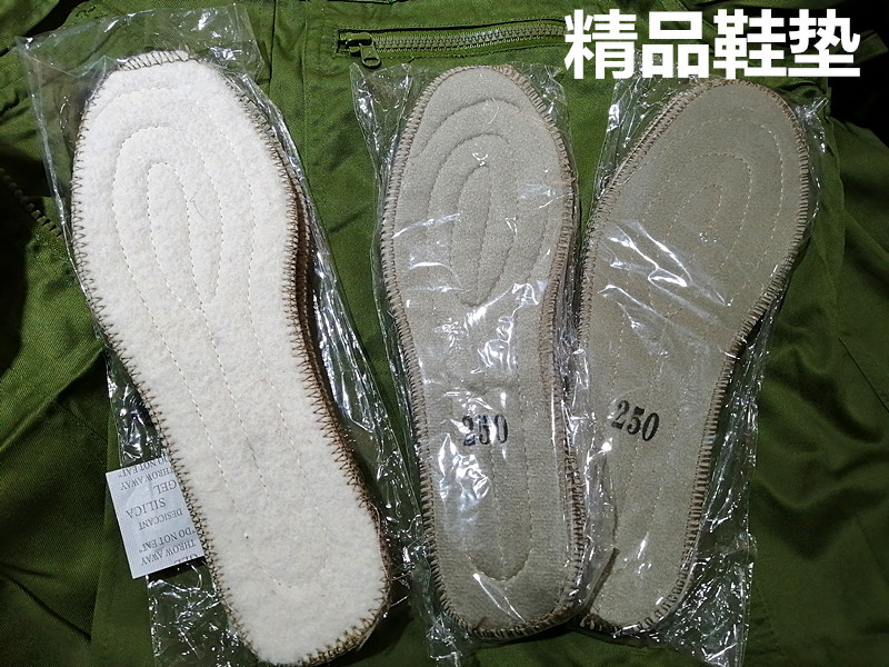 Felt insoles cold-proof shoes and boots spare seam refined light gray composite felt cotton shoes snow boots warm pad