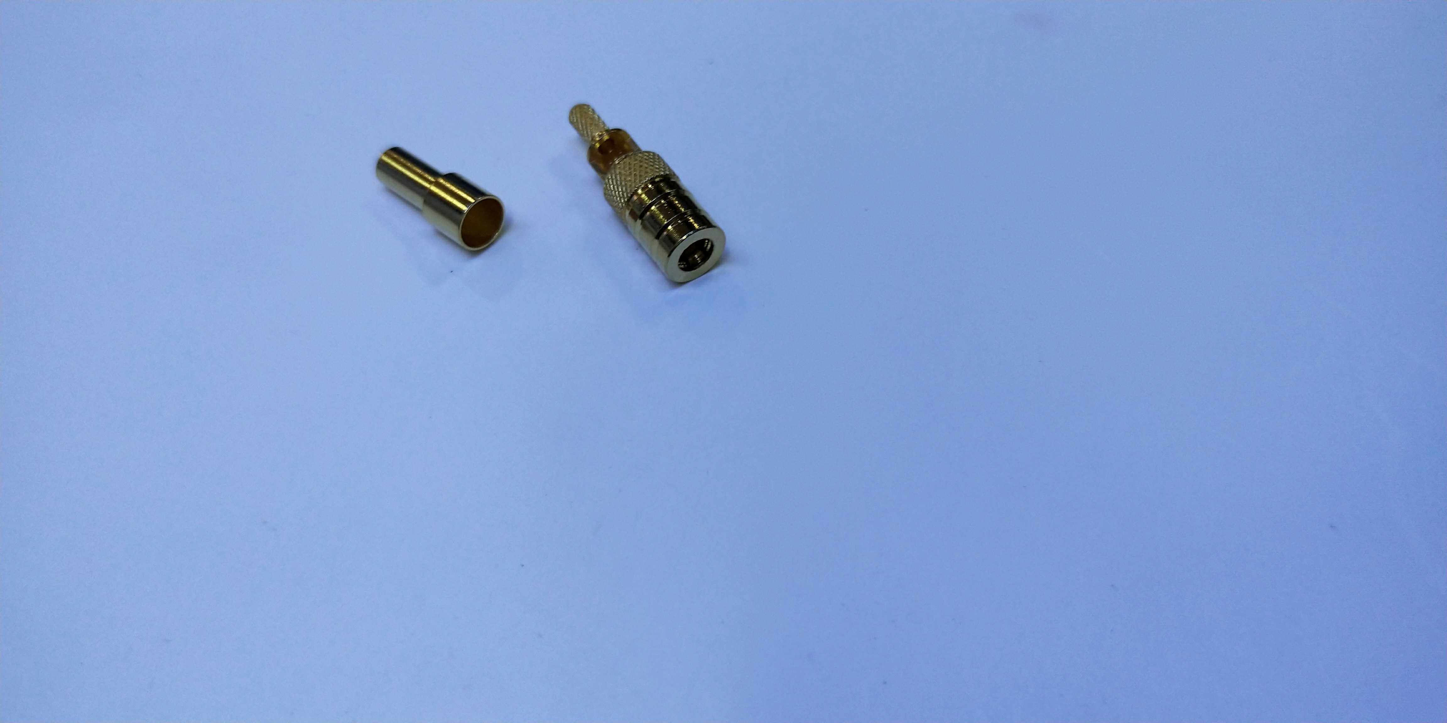 RF Radio Frequency Connector SMB-KY1 5 opening type crimping female head pick up RG174 cable coaxial joint