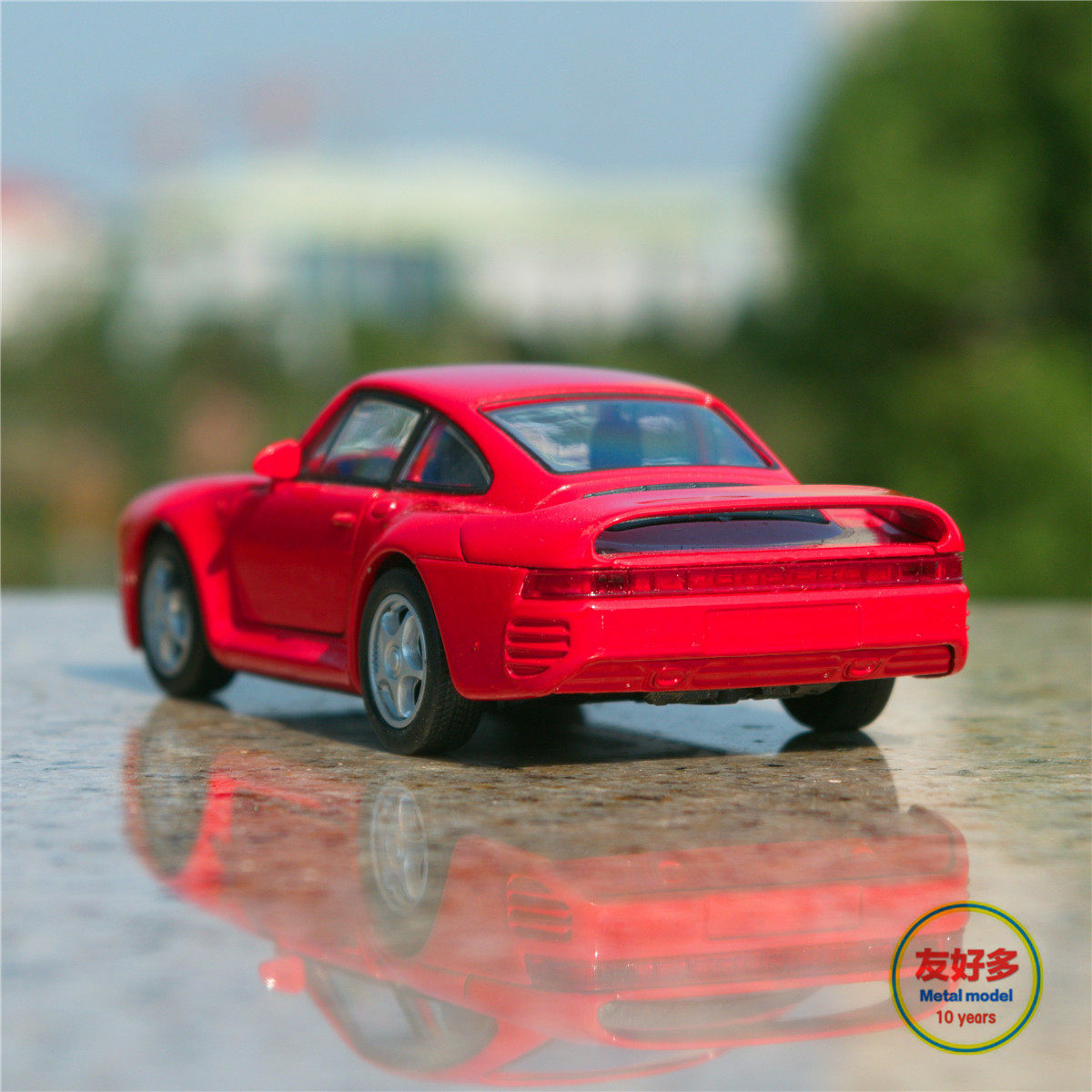 Модель машины 1964年保时捷911复古经典跑车959老爷车合金汽车模型金属铁车收藏 OTHER