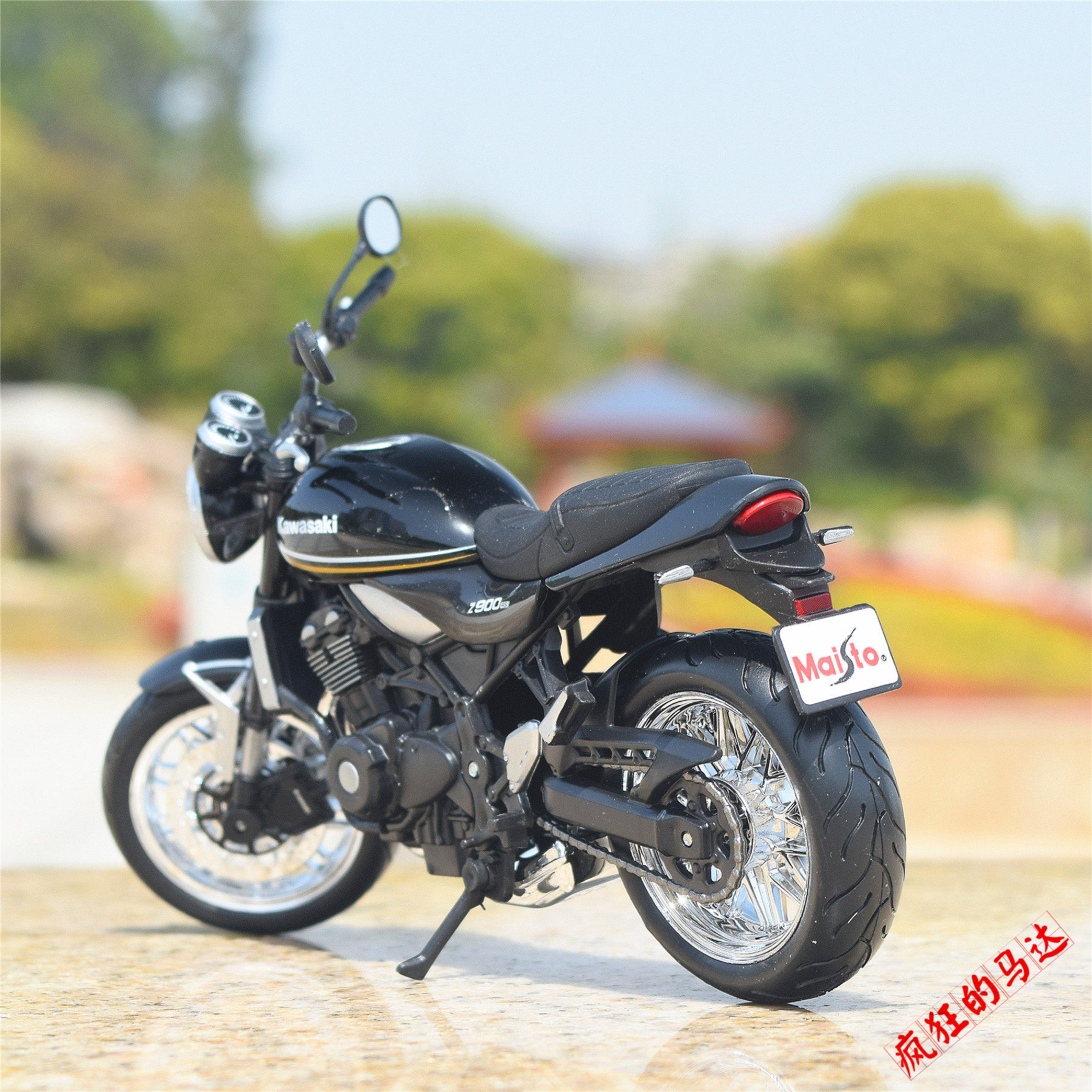 Модель машины 1/12美驰图川崎z900rs公路赛街车拿铁摩托车模型机车摆件礼品玩具 OTHER