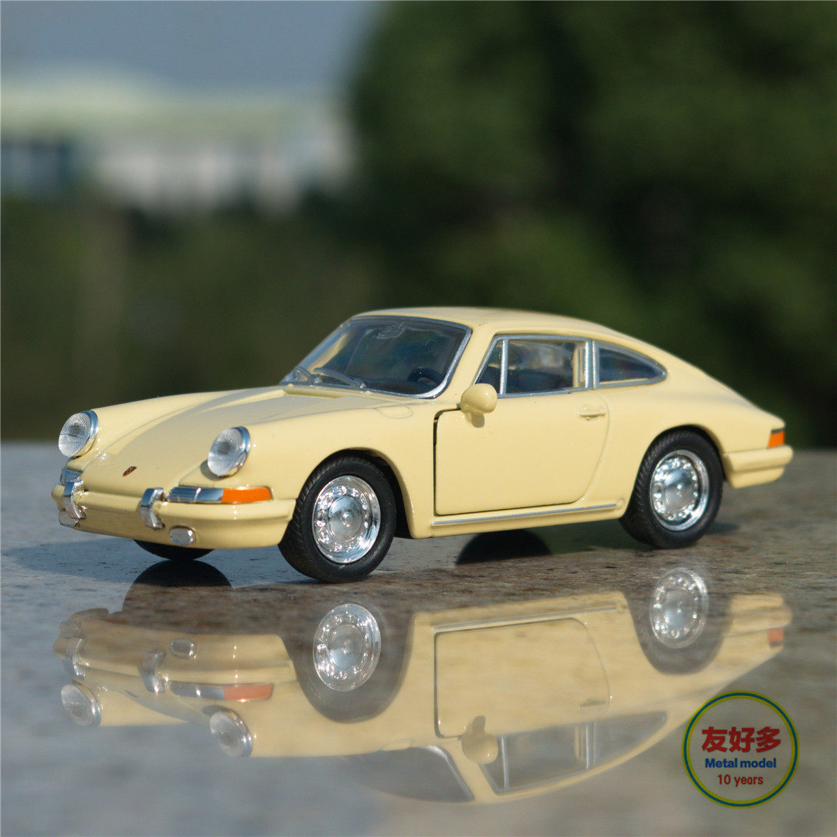 Модель машины 1964年保时捷911复古经典跑车959老爷车合金汽车模型金属铁车收藏 OTHER