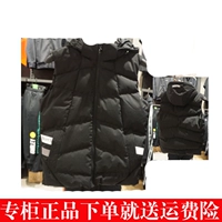 Xtep nam xuống vest 2018 mùa đông mới áo vest trùm đầu ấm áp áo khoác bình thường 982429 260047 - Áo thể thao áo adidas khoác