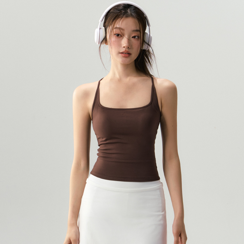 Weightlifting Fairy Summer New Style Beautiful Back Yoga Vest Outdoor Running Sports Bra Pilates Training Fitness Wear