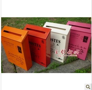 Bar Coffee House Shop Window Furnishing Wedding Dress Themed Children Photography New Photo Gallery Props Sheet Metal Letterbox