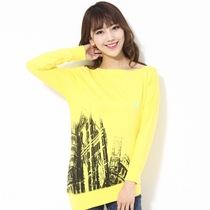Out-of-stock same-day delivery LOTTO Le Tu womens personality asymmetrical sweater EWDF192-3