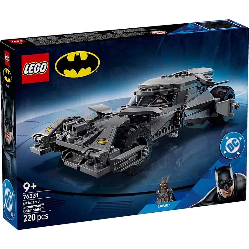 Lego Dc Comics Super Heroes Series 76331 Batman Vs Superman Batmobile Building Blocks