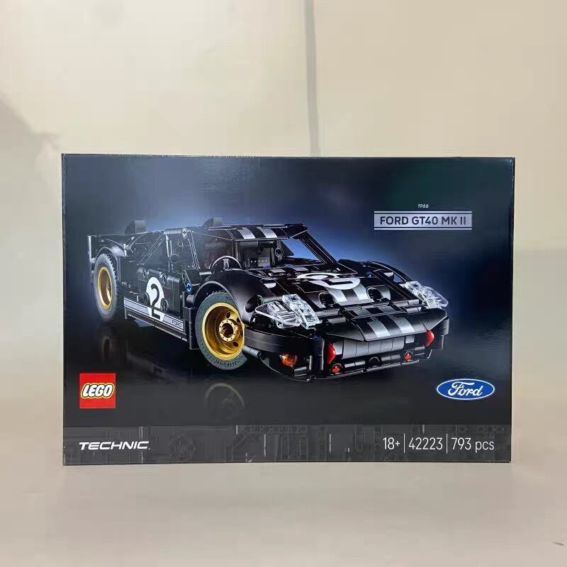 Lego 42223 1966 Ford Gt40 Mkii Racing Car Mechanical Assembly Building Block Toy Lego 42223 1966 Ford Gt40 Mkii Racing Car Mechanical Assembly Building Block Toy