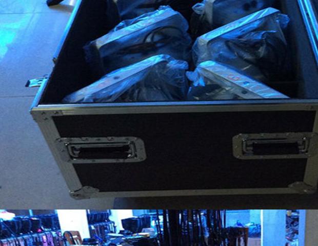 1 trang bị 468 par air air box giai đoạn không thấm nước par light air box di động hiệu suất thiết bị sân khấu chiếu sáng bao bì hộp đèn pha led 10w