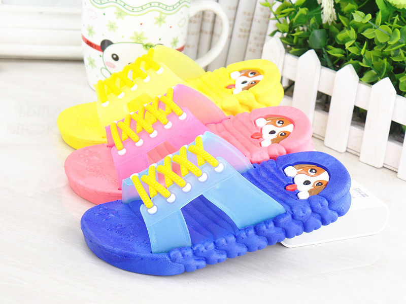 Chaussons enfants en autre pour été - semelle caoutchouc - Ref 986374 Image 42