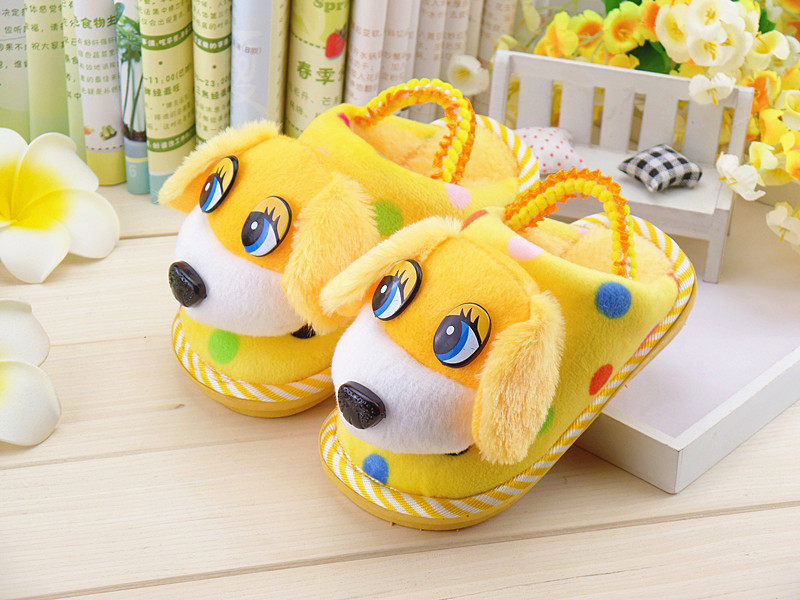 Pantoufles enfants en suède pour hiver - semelle autre - Ref 1015460 Image 44