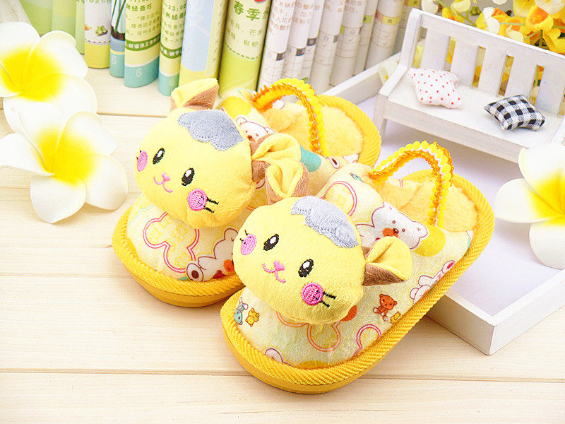 Pantoufles enfants en suède pour hiver - semelle autre - Ref 1015460 Image 35