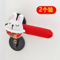Spring Festival Festive Door Handle Protective Cover New Year New Home Good Luck Decorations Entry Door Bedroom Door Pull Gloves