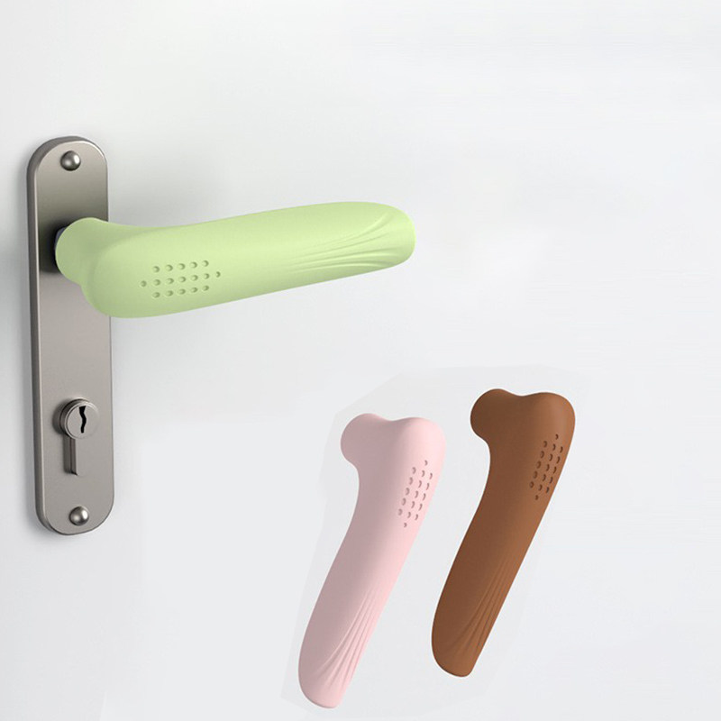 Door handle jacket Anti-static handle Anti-collision Anti-collision cushion room Bedroom window dressing room Anti-slip silicone protective sheath