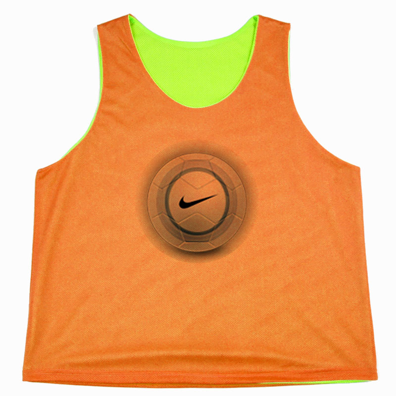 Double-sided football confrontation suit training vest men's group game team custom group purchase number Kan vest two-color sleeveless large