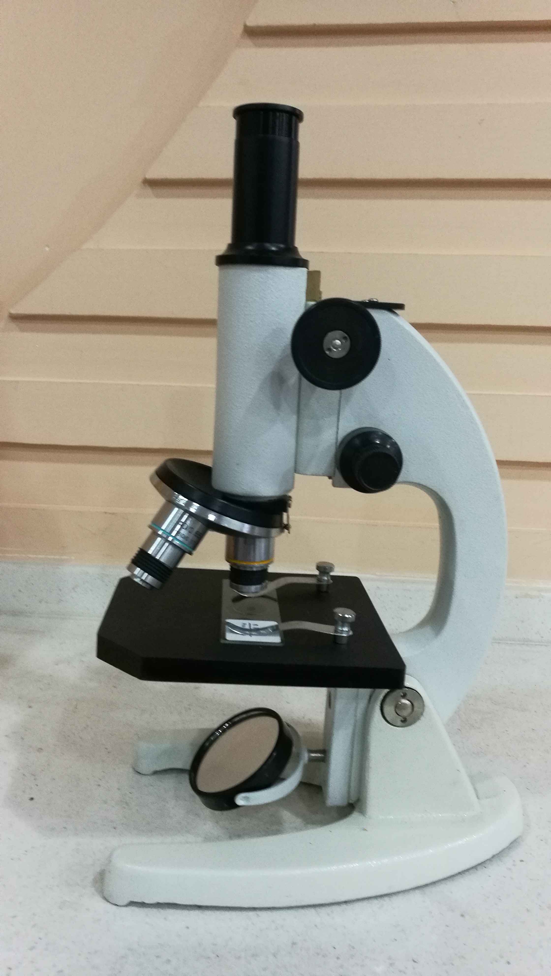 Student microscope observation with natural light microscope XSP-1215 brand new authentic Nanjing Jiangnan brand