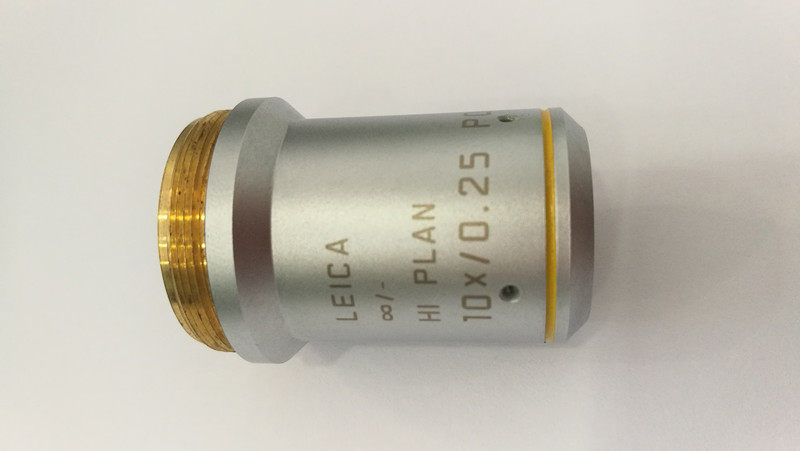 Leica metallographic polarizing microscope objective lens 10X 4X metallographic polarizing biological objective lens - Taobao