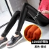 Cộng thêm quần legging nhung dày 2018 mới chân đen bút chì quần mùa thu đông và quần bó sát da ấm áp quần tây baggy Khởi động cắt