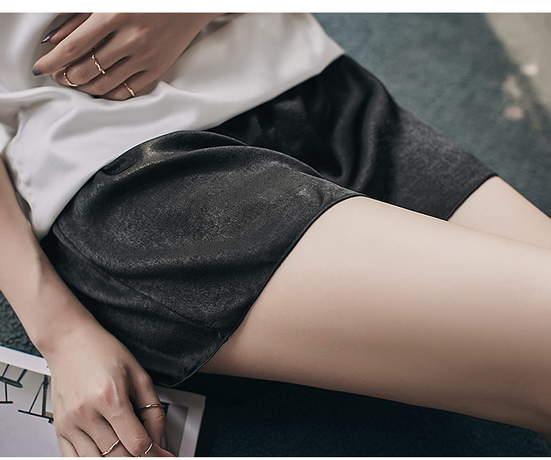 2019 quần an toàn mùa hè mới dành cho nữ mỏng nhẹ và thoải mái chạm đáy quần short đồ ngủ rộng ba điểm bảo hiểm quần nữ - Quần short quần short thể thao nữ cao cấp