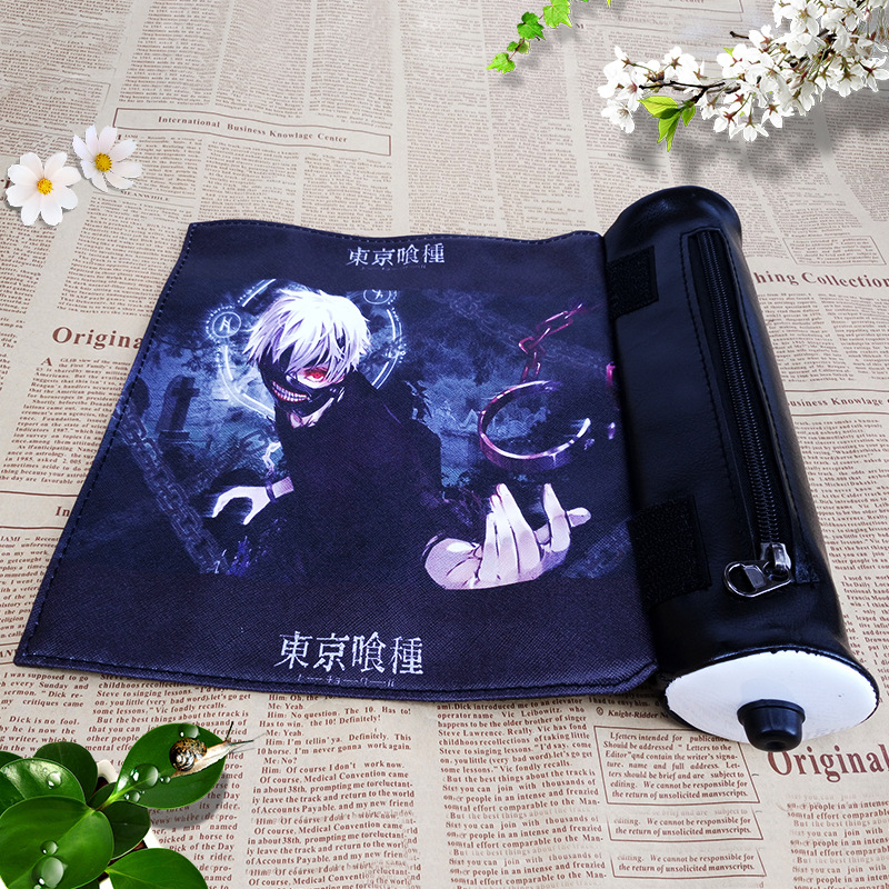 Ghoul my king saber hai nhân dân tệ hoạt hình anime xung quanh hộp văn phòng phẩm bút chì sáng tạo trường hợp văn phòng sinh viên cướp biển sticker búp bê