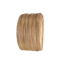 Red copper bare copper wire 25 squared tinned copper braided wire copper stainless steel conductive with bridge ground flat copper wire