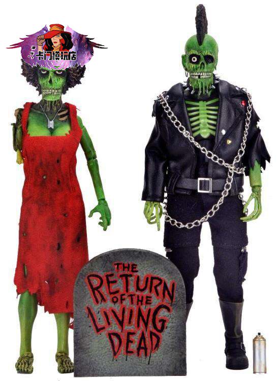 NECA The Return of the Living Dead Trash & Suicide 2-Pack 8