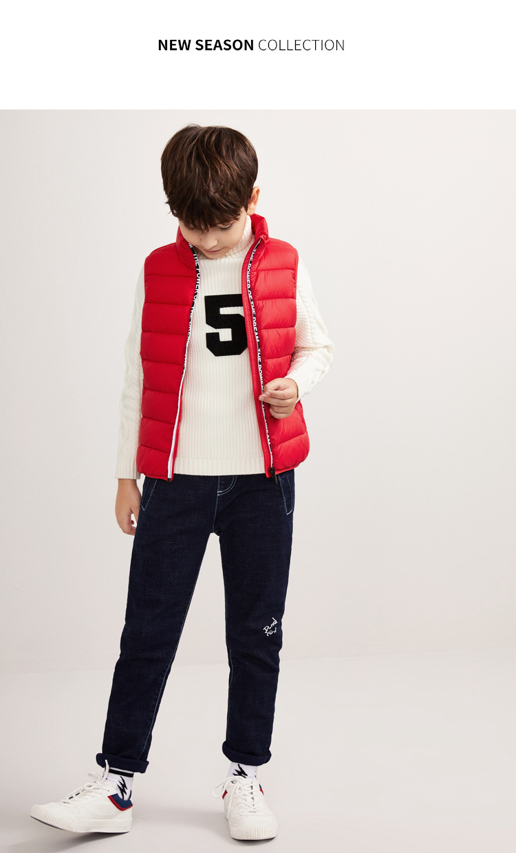 Balla Balla Boy vest 2018 quần áo trẻ em mùa thu đông mới 2018 áo gile phao trẻ em cao cấp