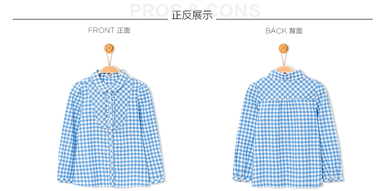 Chemise fille à manche longue - Ref 2088415 Image 15