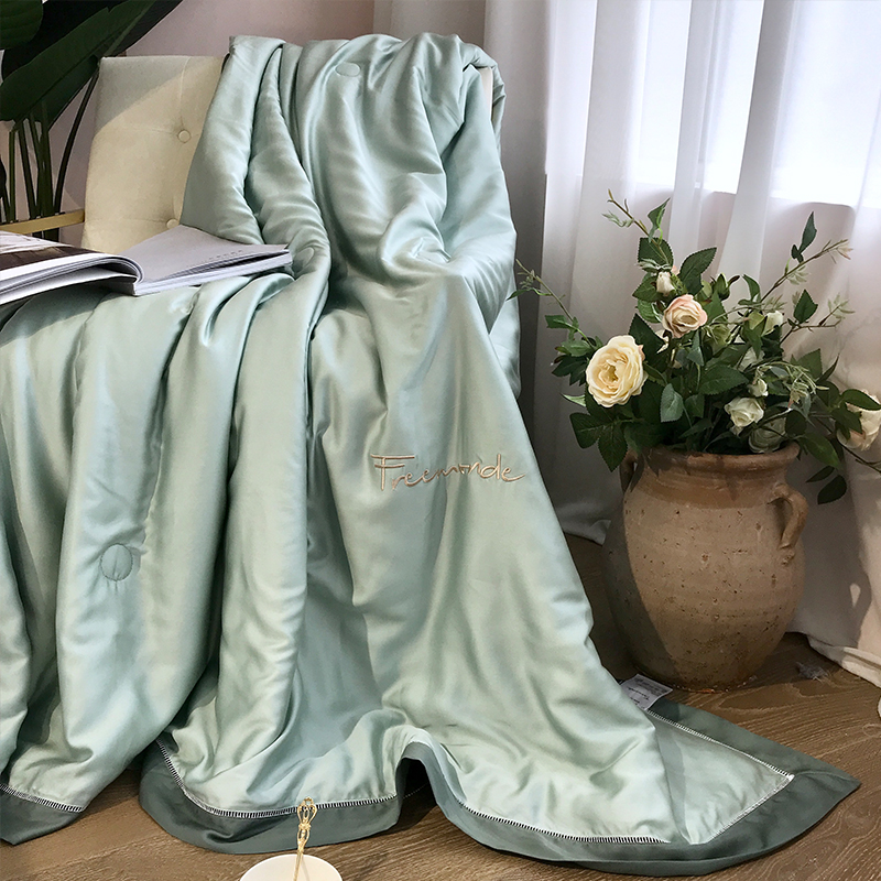 80 heather and summer quilted summer air conditioning by water washable machine washable double ice silk thin quilt