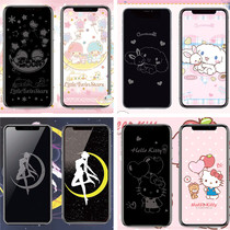 iphone11 tempered film promax anti-peep xr full screen 12 coverage xmax interest shadow 7 suitable for Apple x mobile phone film