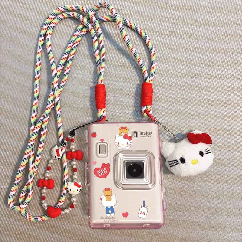 Polaroid Mini Liplay+ Protective Case Storage Case Liplaykitty Transparent Crystal Case Protective Case Bag