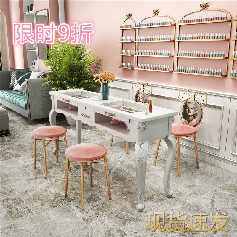 New Nail Table Specials Economy Influencer Single-Person Painted Nail Table Nail Table Nail Table Set