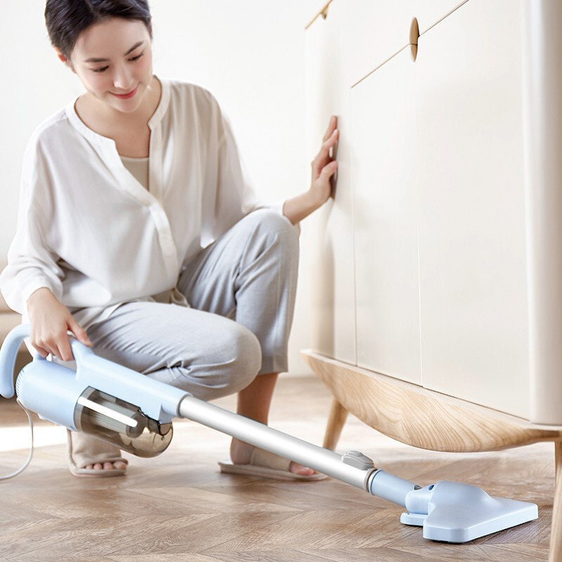 Bear vacuum cleaner static single household small hand-held high suction carpet blower multi-functional household mite removal