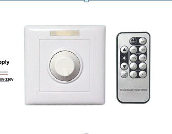 Constant voltage infrared 12-key remote control LED dimmer Light bar dimmer delay switch LED dimmer