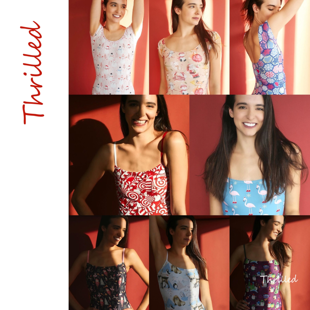 Thrilled Crisp Lotus CHAMELEON Chameleon Chameleon 2021 Christmas Ballet Body Suit One-piece Swimsuit 