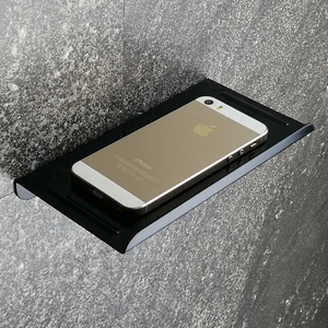 太空铝厕所手机架手机托盘壁挂