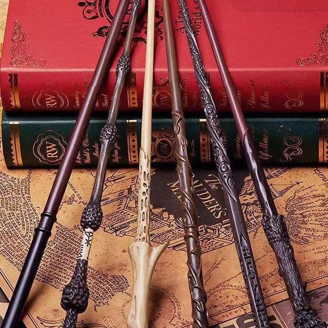 Harry Potter Magic Wand Genuine Non-Interactive Hermione Magic Wand Performance Props Elderberry Birthday Gift Metal Core Harry Potter Magic Wand Genuine Non-Interactive Hermione Magic Wand Performance Props Elderberry Birthday Gift Metal Core
