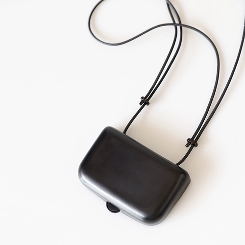 Минималистичный оригинальный картхолдер, сумка через плечо, небольшая сумка, из натуральной кожи, изысканный стиль