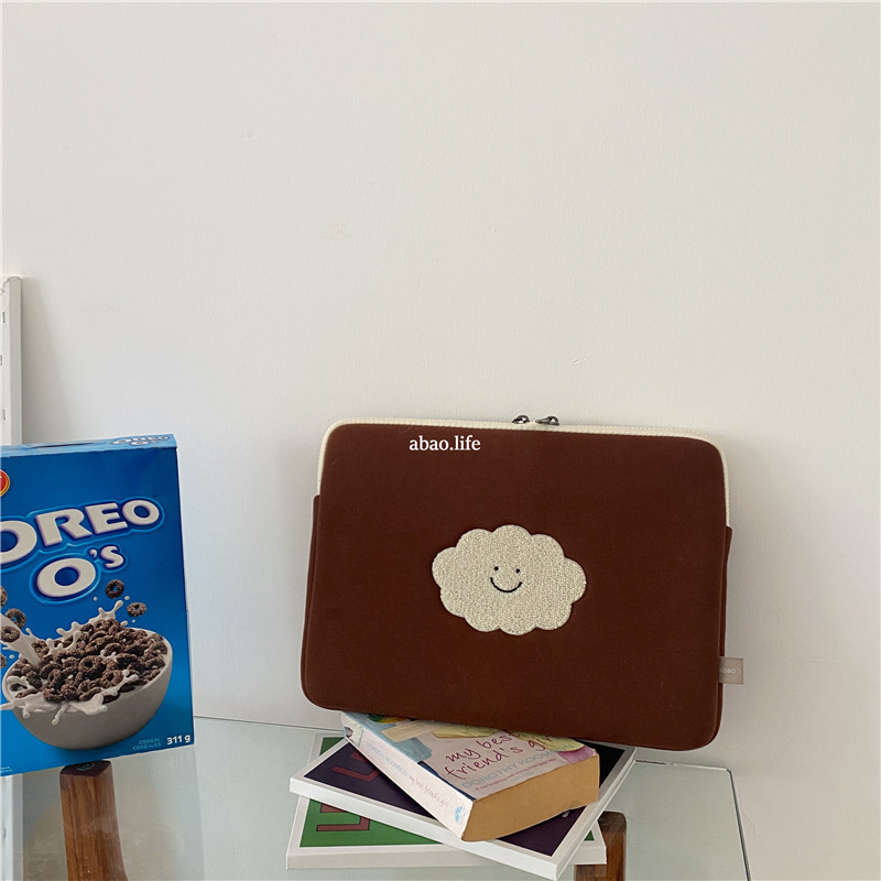 Abao-original Korean ins cute cartoon thickened laptop bag 13 3 inch 15 6 apple liner bag
