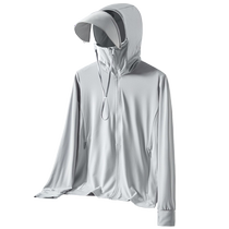 Mulinsen detachable brim sun protection clothing for men UPF50 summer lightweight breathable anti-UV sun protection clothing for women