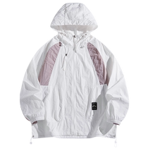 Mulinsen Ice Silk Sun Protection Clothing for Men and Women Summer Thin UPF50 Outdoor UV Protection Couple Sun Protection Clothing Jacket