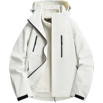 Mulinsen outdoor jacket three-in-one womens 2024 new detachable autumn and winter windproof mountaineering jacket for men