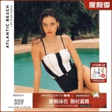 Джинсовый ретро сексуальный купальник, по фигуре, эффект подтяжки