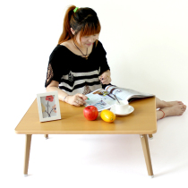 Craftsman laptop desk bed with desk foldable Lazy desk lengthened and widened small table simple