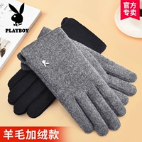 Playboy, мужские удерживающие тепло утепленные зимние ветрозащитные перчатки