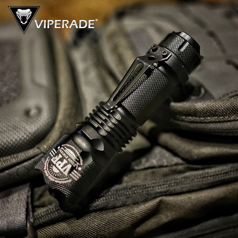 VIPERade Vipers MK7 Tactical focusing flashlight Mini LED outdoor bright light Far-light flashlights
