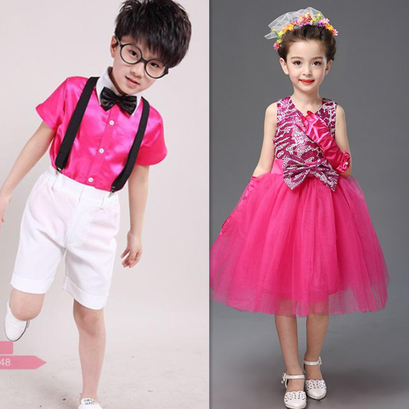 Ngày thiếu nhi Trang phục biểu diễn thiếu nhi Trẻ em khiêu vũ Công chúa Váy Tutu Chủ nhà hợp xướng Trang phục biểu diễn đồ trẻ em