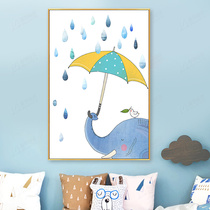 Cartoon cross stitch 2021 New thread embroidery living room small childrens room bedroom cute elephant simple small pieces handmade