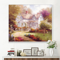 Dream Home Cross Embroidery Full Embroidery Small Bedroom 2021 New Line Embroidery European Living Room Own Embroidery Home Handmade