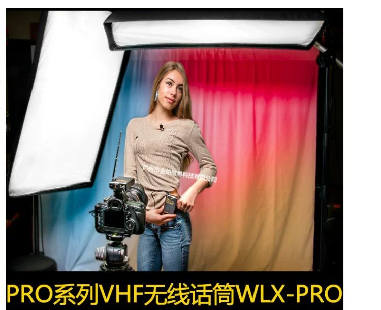 Nhật Bản Máy ảnh AZDEN Azdan WLX-PRO VHF máy ảnh DSLR lavalier không dây DSLR 5D3 / 5D2 - Phụ kiện VideoCam