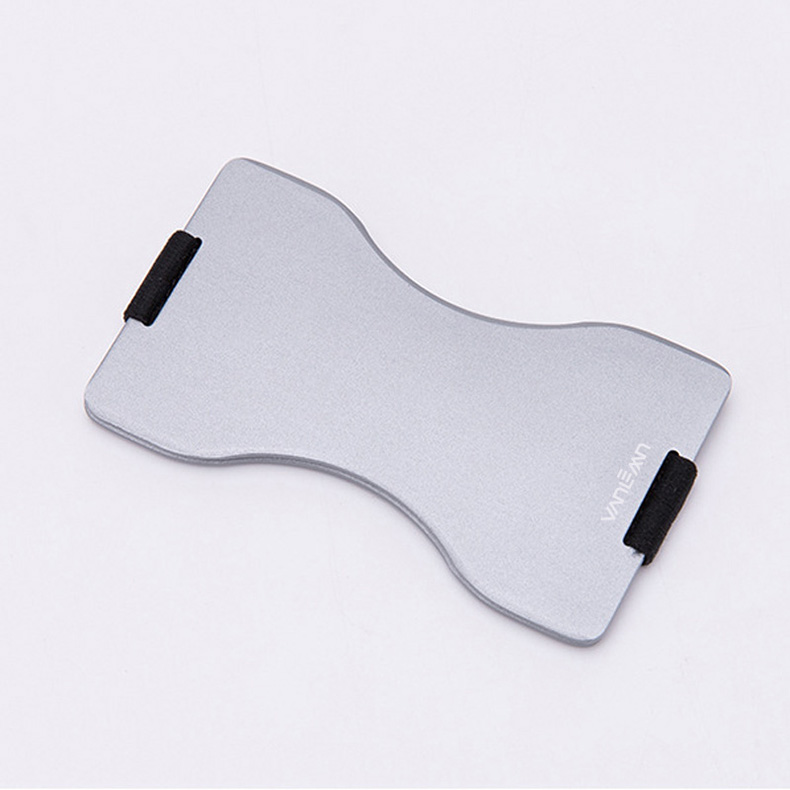 Đan Mạch Vanlemn bàn chải chống trộm chính hãng Khiên RFID tín hiệu NFC chống từ thép không gỉ chống thẻ giữ - Chủ thẻ ví gucci nam